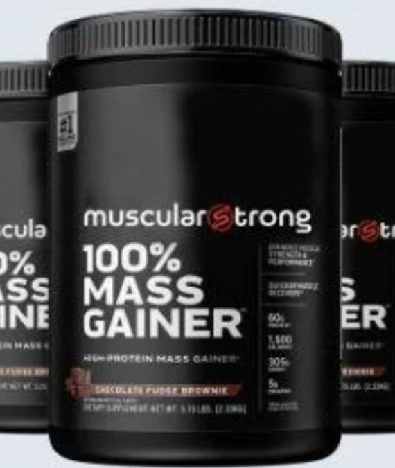Musclebuilding 100% Mass Gainer | Pack of 3